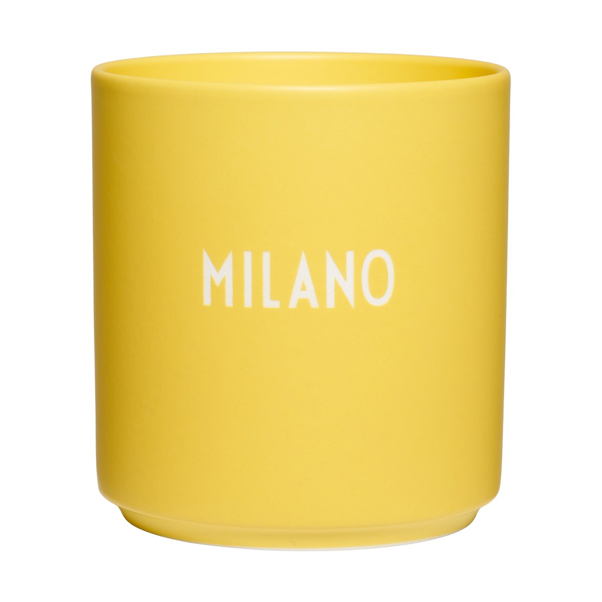 Design Letters Design Letters favoritkopp International 25 cl Milano-yellow