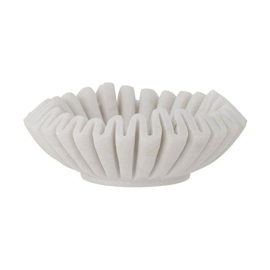 Bloomingville Harmonia Dekorationsschale Ø17 cm White marble