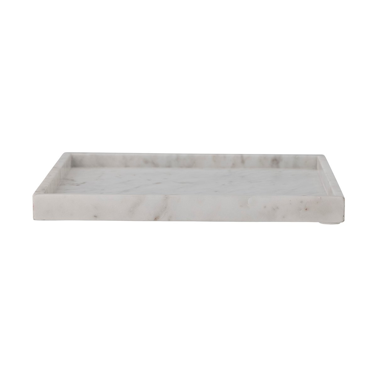 Bloomingville Majsa Dekotablett 35x35 cm White marble