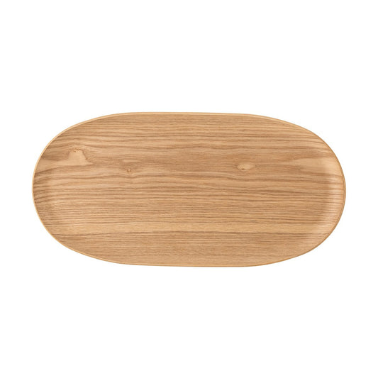 Bloomingville Leyton Tablett 15x31 cm Natural oak