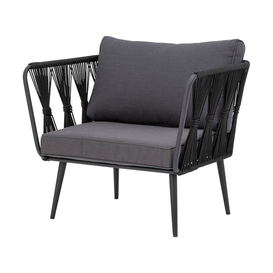 Bloomingville Pavone Loungesessel Black