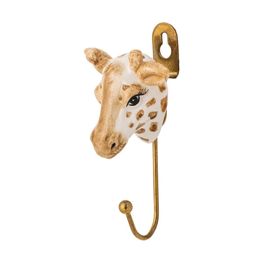 Bloomingville Nosa Haken Brown giraffe