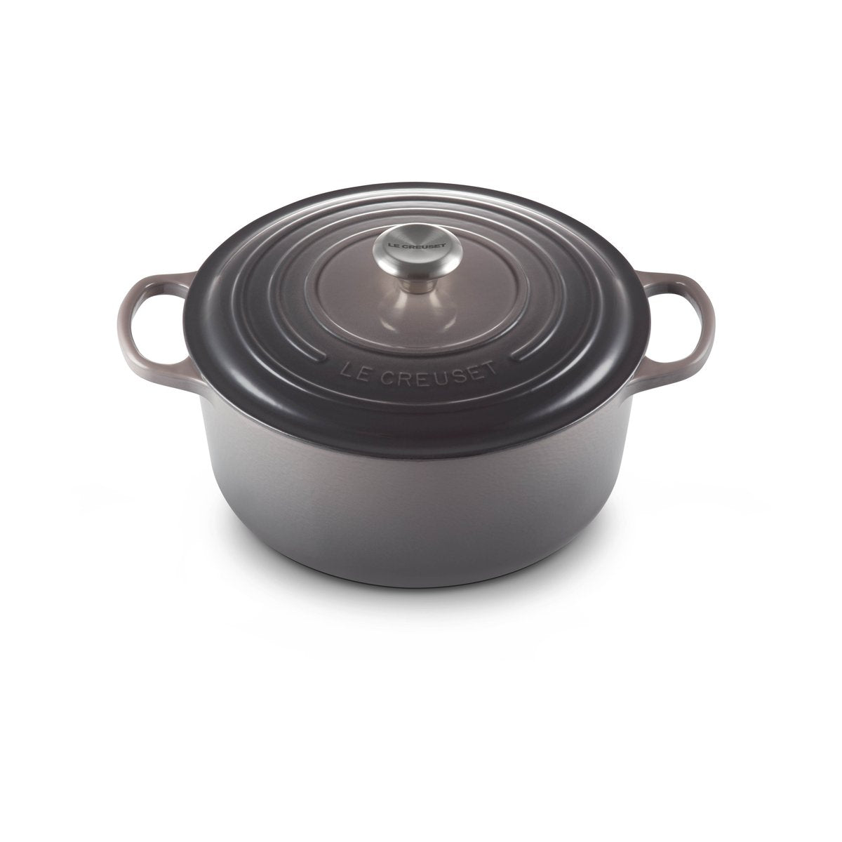 Le Creuset Le Creuset Bräter rund 4,2 l Flint