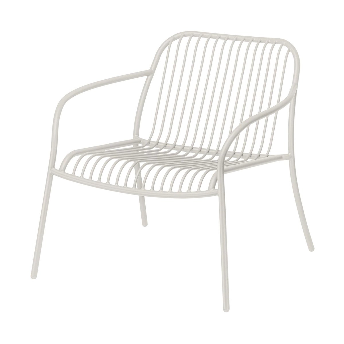 blomus YUA WIRE lounge chair Stuhl Silk grey