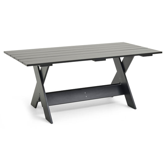 HAY Crate Dining Table Tisch 180x89,5 cm Kiefernholz lackiert Black