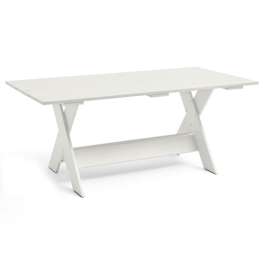 HAY Crate Dining Table Tisch 180x89,5 cm Kiefernholz lackiert White