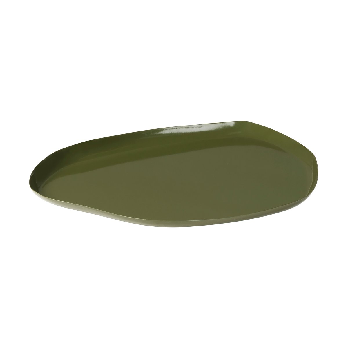 Broste Copenhagen Mie Tablett Medium Grape Leaf Green