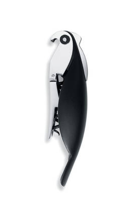 Alessi Parrot Korkskruv 13x3 cm Svart