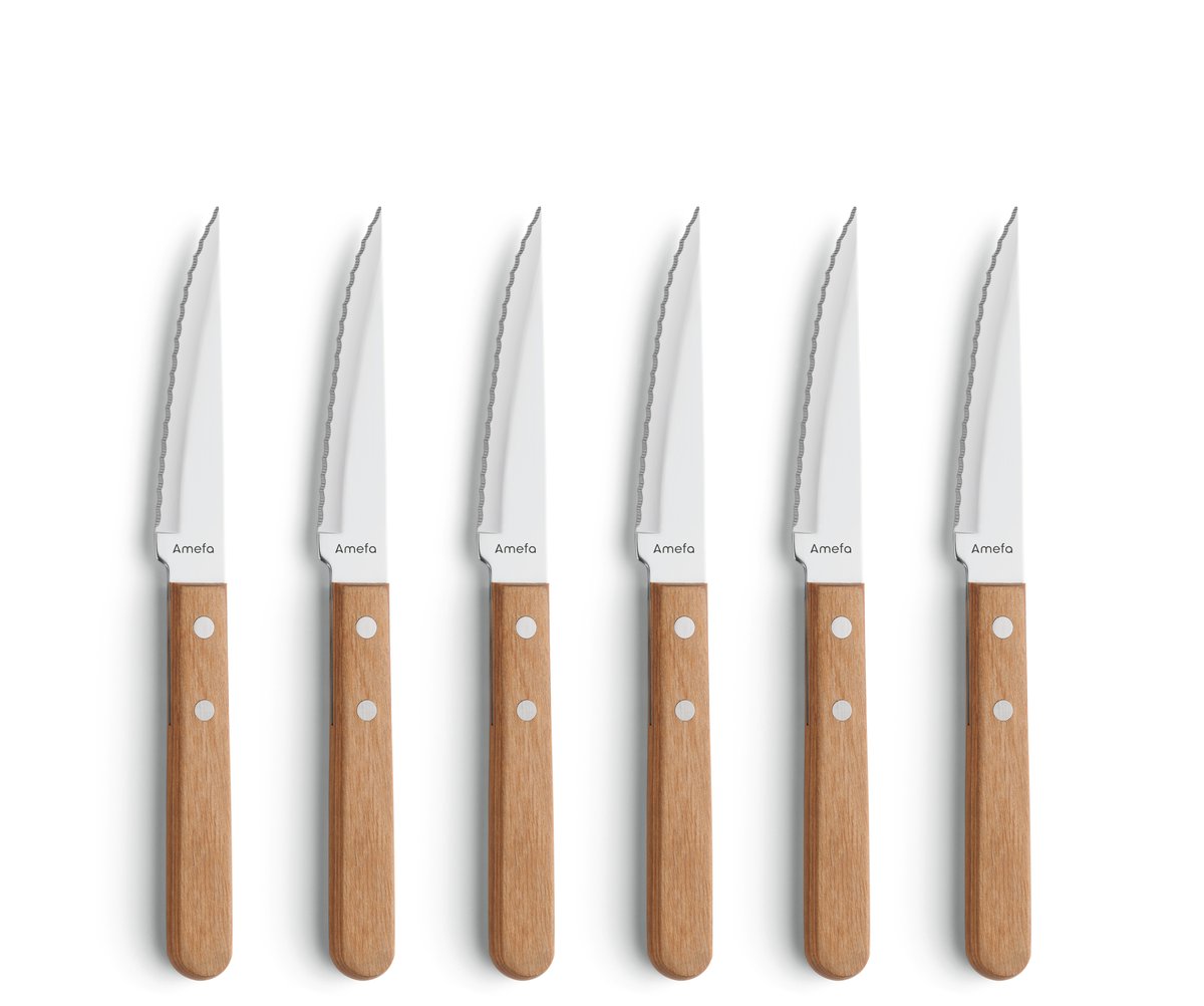 Amefa Pizza grillkniv 6-pack Ek