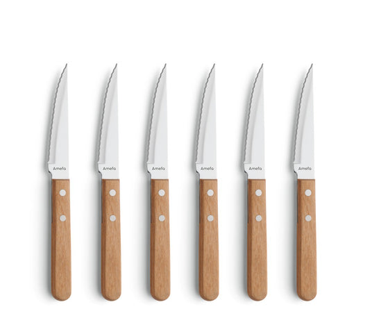 Amefa Pizza grillkniv 6-pack Ek