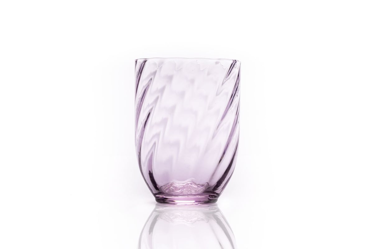 Anna Von Lipa Swirl dricksglas 25 cl Lila