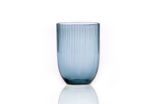 Anna Von Lipa Bamboo dricksglas 25 cl Blue smoke