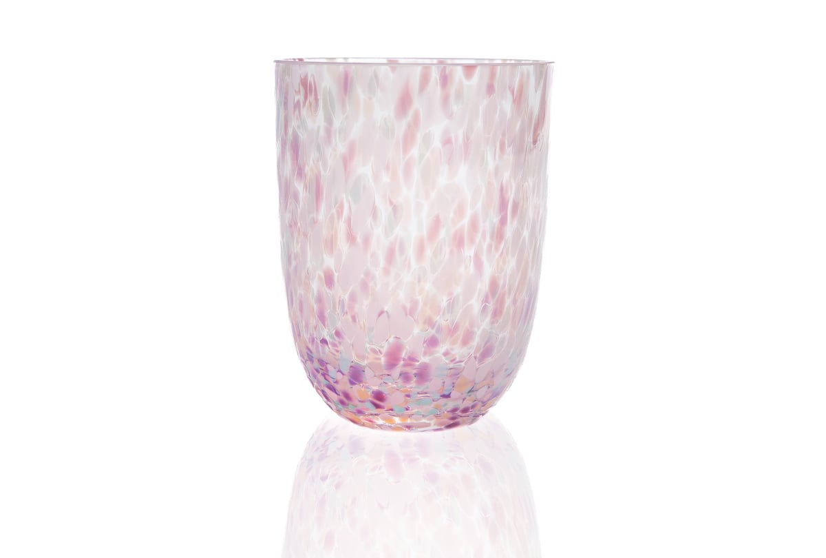 Anna Von Lipa Confetti dricksglas 25 cl Flamingo