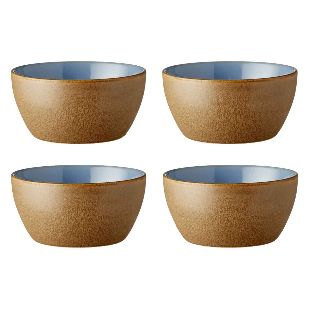 Bitz Bitz skål 4-pack Ø12 cm Wood-ocean