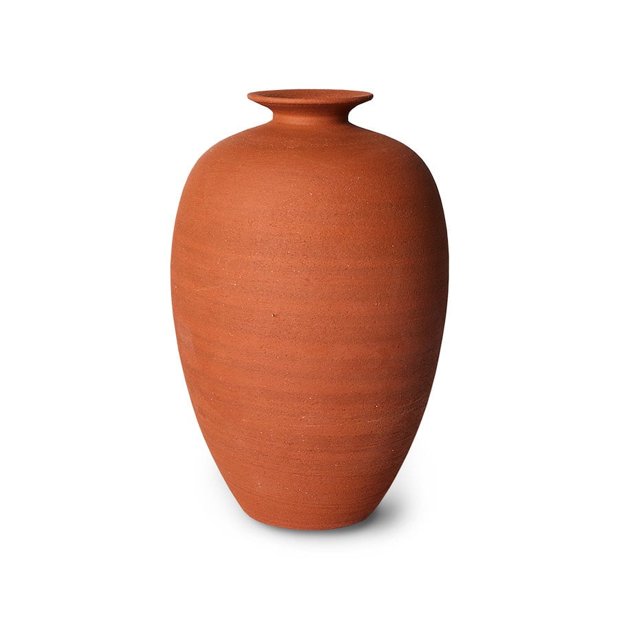 HKliving HK Objects vas Ø17x26,5 cm Terracotta