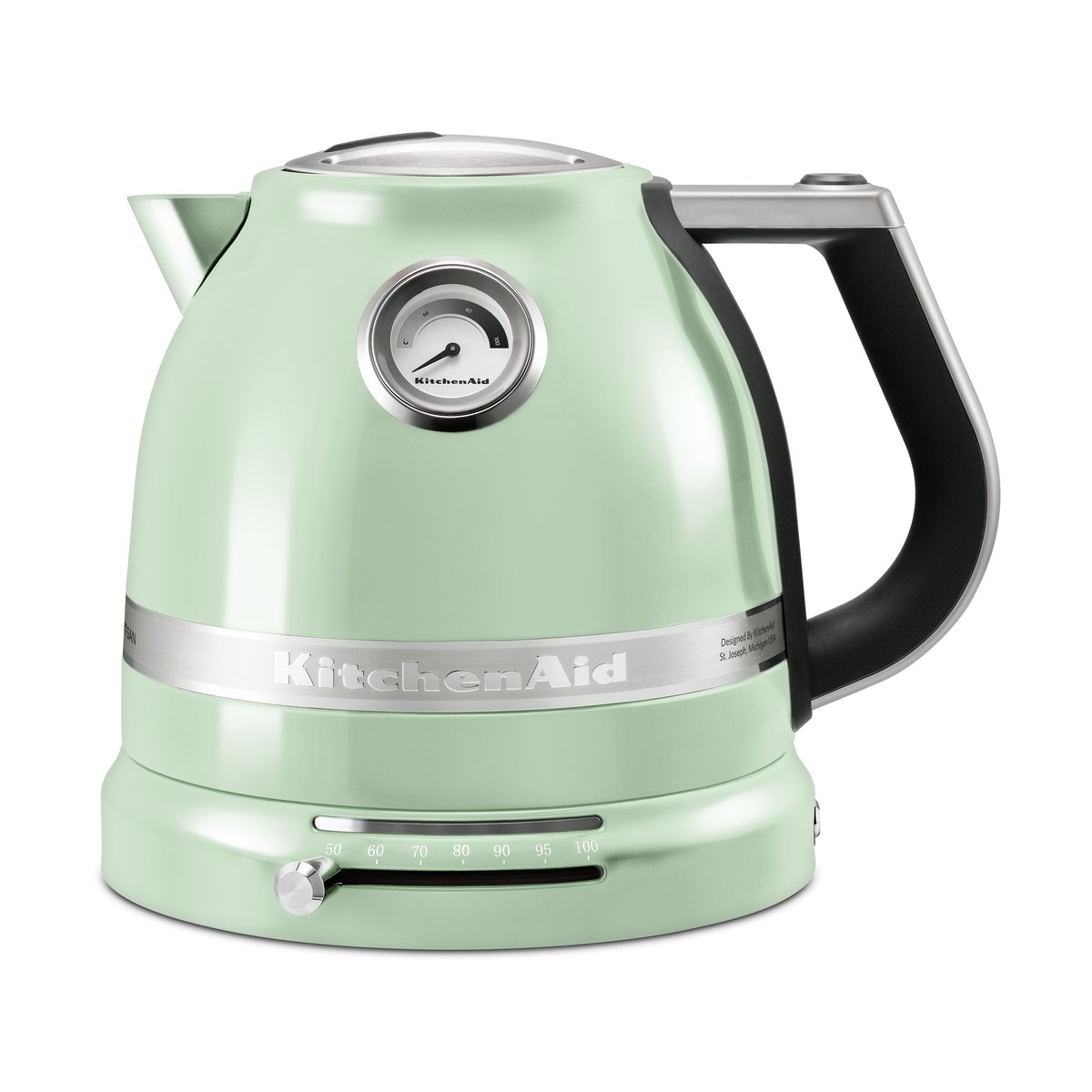 KitchenAid Artisan vattenkokare med variabel temperatur 1,5 L Pistachio