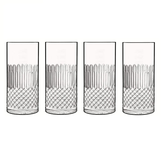 Luigi Bormioli Diamante Ölglas/Longdrinkglas 4-pack 48 cl