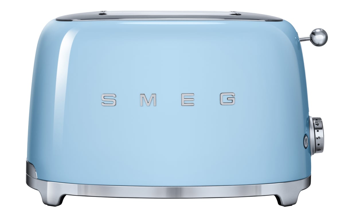 Smeg Smeg 50's Style brödrost 2 skivor Pastellblå