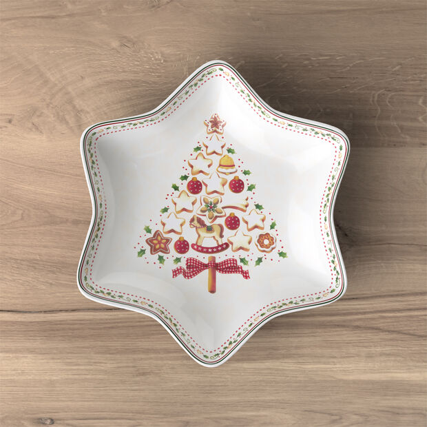 Villeroy & Boch Winter Bakery Delight fat 24,5 cm Stjärna