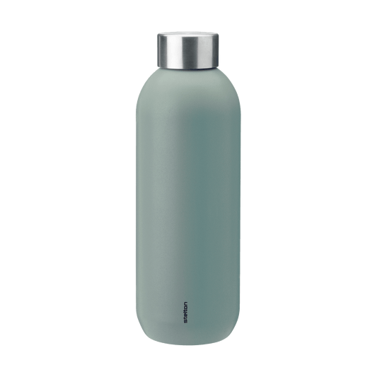 Stelton Keep Cool Thermosflasche 0,6 l Dusty green