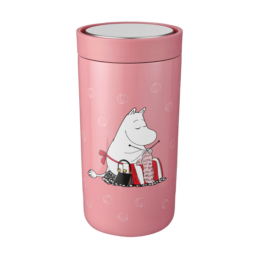 Stelton To Go Click Mumin Becher 0,2 l Moomin knitting