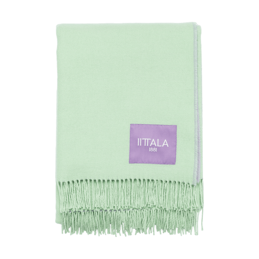 Iittala Play Decke 130x180 cm Mint-Lila