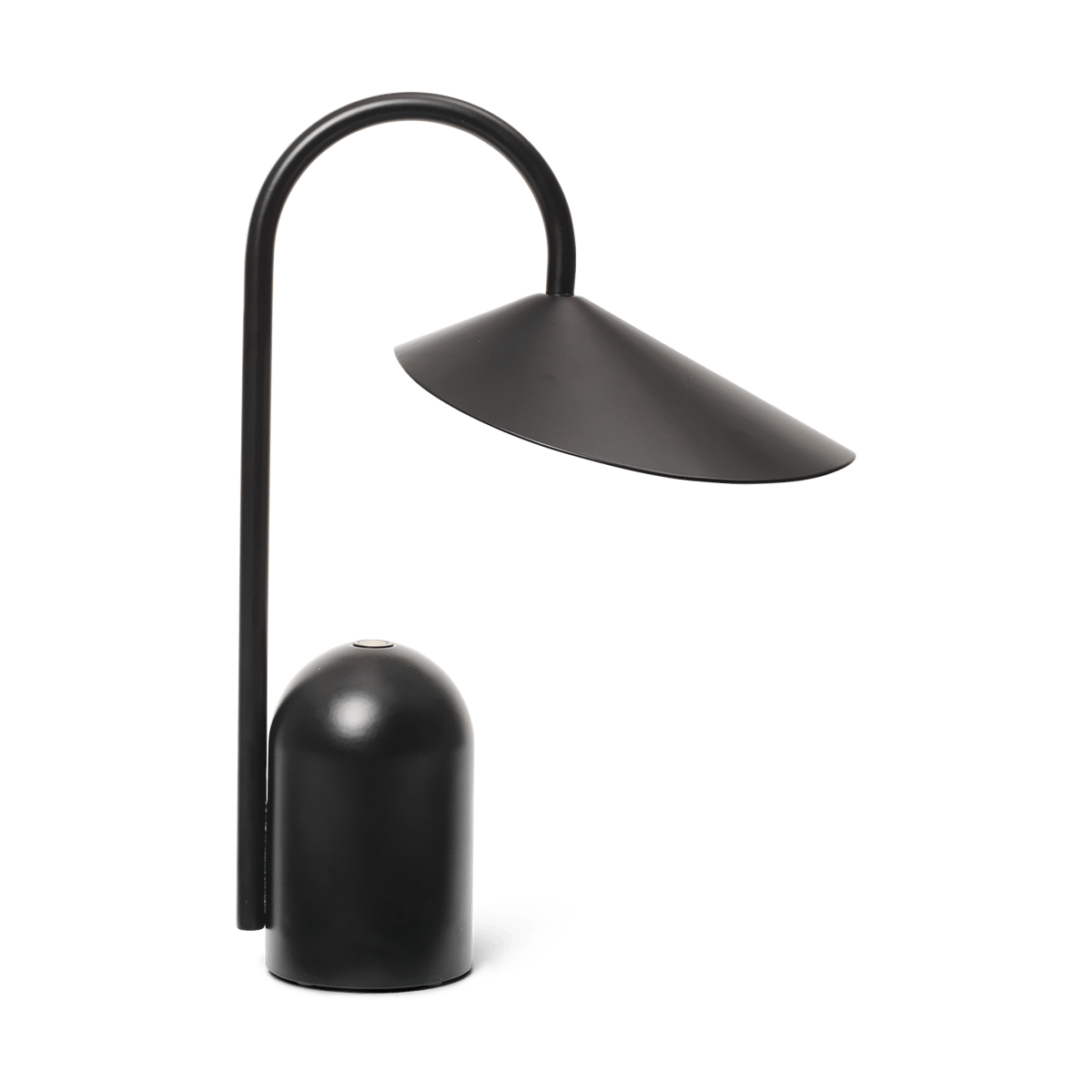 ferm LIVING Arum tragbare Leuchte Black