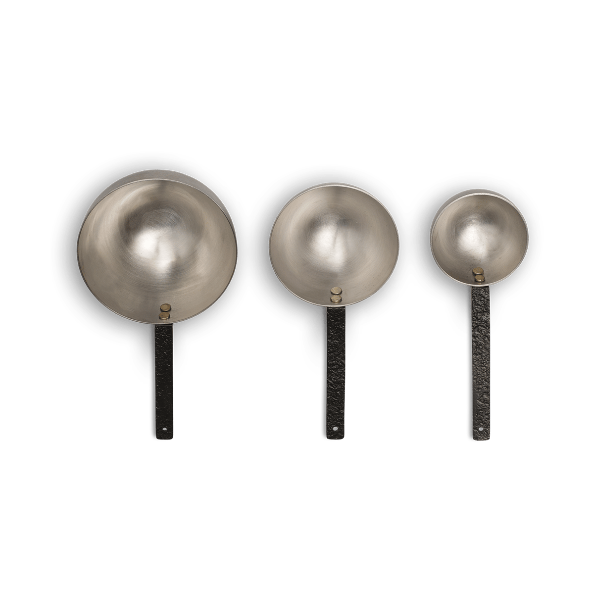 ferm LIVING Obra Measuring Spoons Messlöffel-Set 3-teilig Stainless Steel