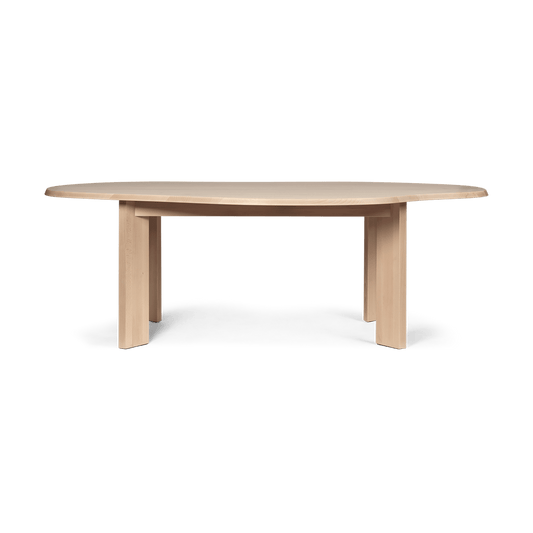 ferm LIVING Tarn Esstisch 118,5x220 cm White Oiled Beech