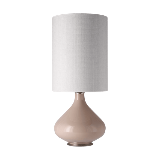 Flavia Lamps Flavia bordslampa beige lampfot Babel Beige L