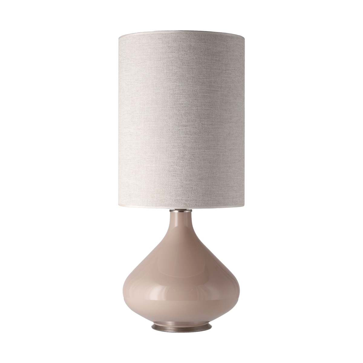 Flavia Lamps Flavia bordslampa beige lampfot London Beige L