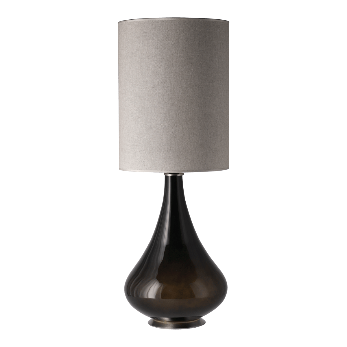 Flavia Lamps Renata bordslampa svart lampfot Milano Tostado L