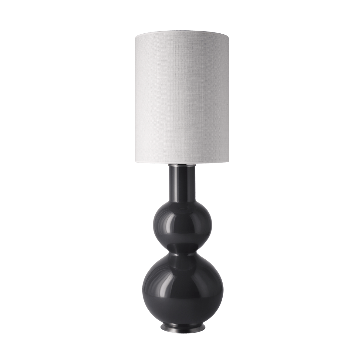 Flavia Lamps Augusta bordslampa grå lampfot Babel Beige L