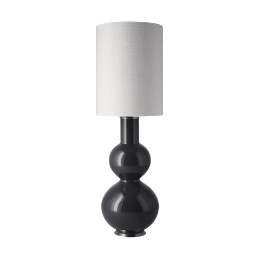 Flavia Lamps Augusta bordslampa grå lampfot Babel Beige L