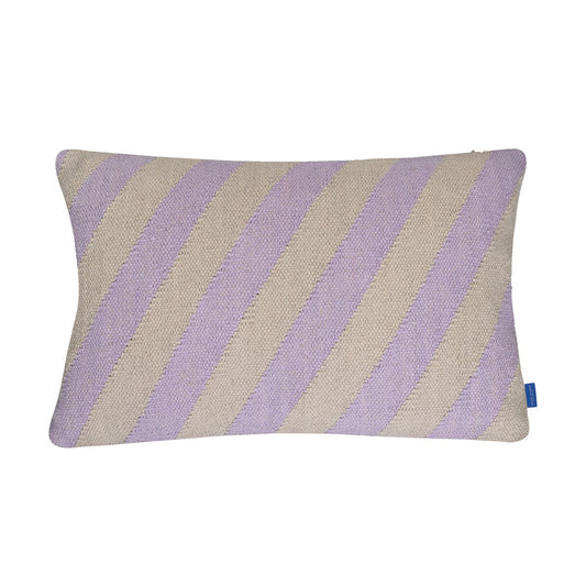 Mette Ditmer Across kelim kuddfodral Light lilac, 40x60 cm