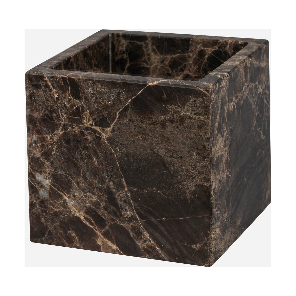 Mette Ditmer Marble Würfel 8,5x8,5 cm Brown