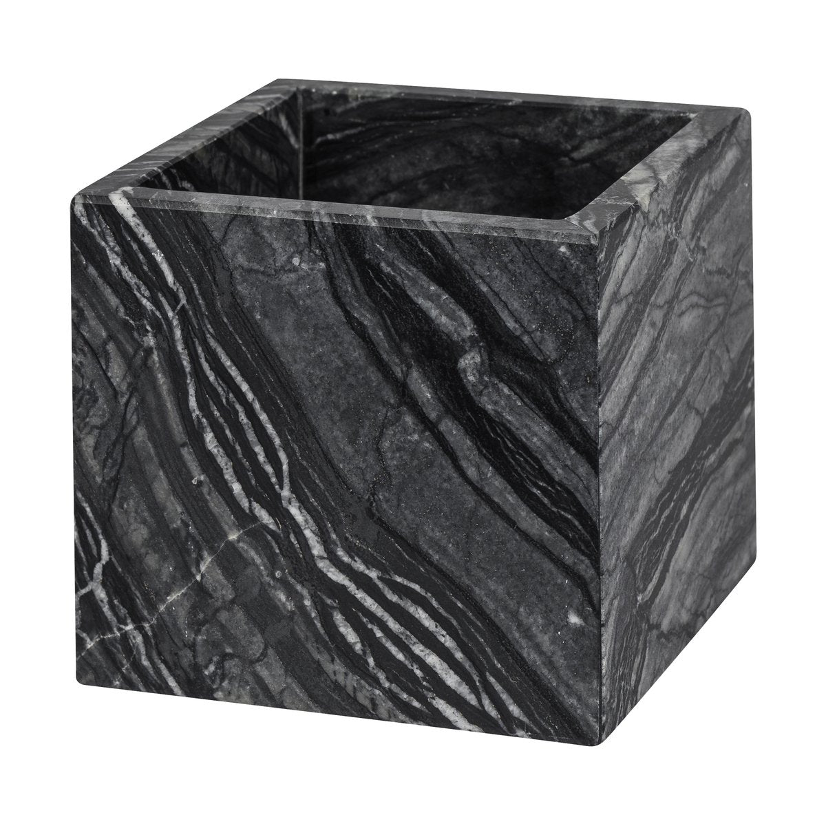 Mette Ditmer Marble Würfel 8,5x8,5 cm Black-Grey