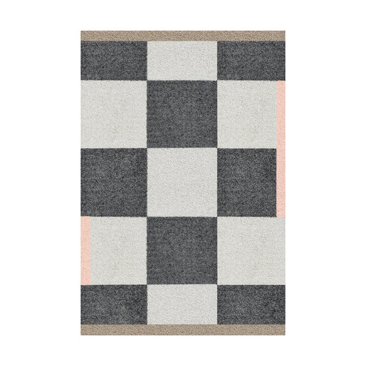 Mette Ditmer Square all-round dörrmatta Dark grey, 55x80 cm