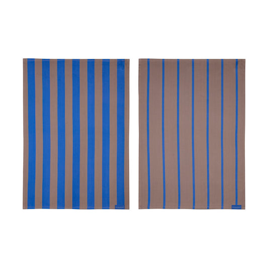 Mette Ditmer Stripes Küchenhandtuch 50x70 cm 2er-Pack Blush