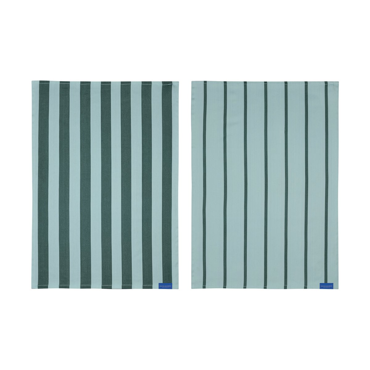 Mette Ditmer Stripes kökshandduk 50x70 cm 2-pack Mint