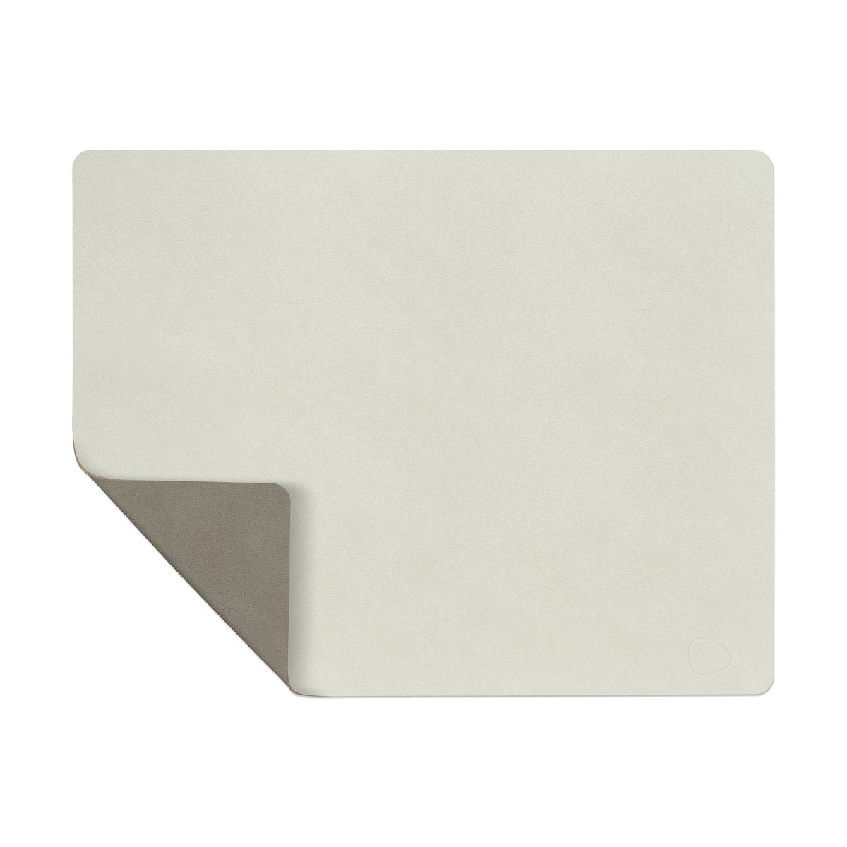 LIND DNA Nupo Platzdecke reversibel curve L 1 St. Linen-Flint grey