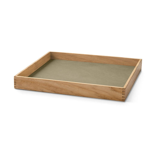 LIND DNA Even Teak-Tablett Square S Nupo herbal dust