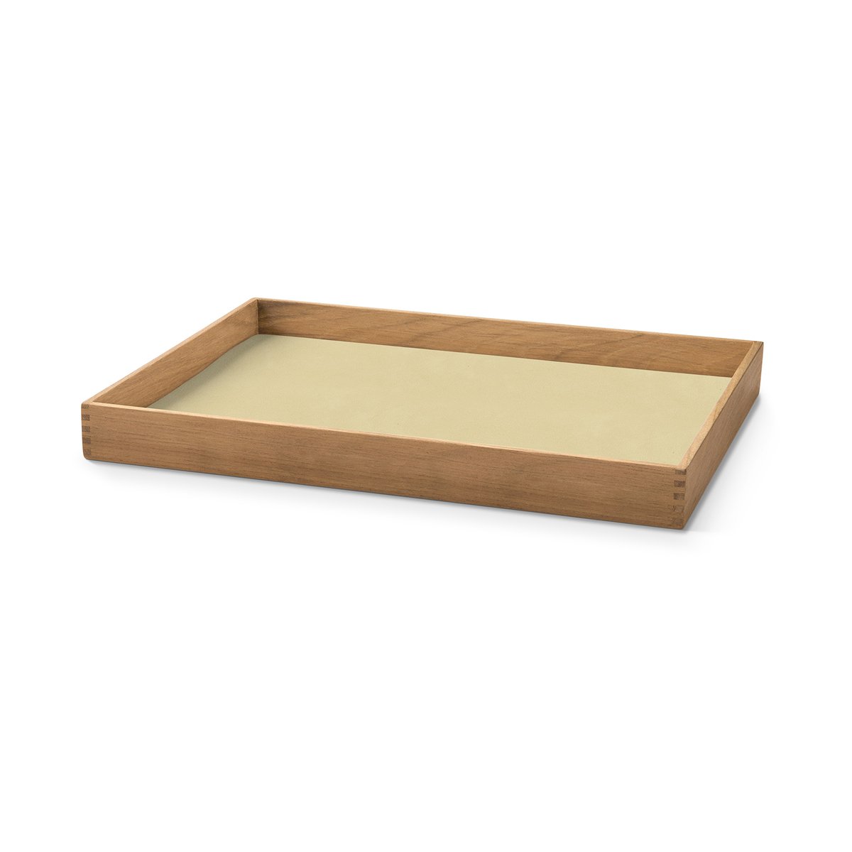 LIND DNA Even Teak-Tablett square M Nupo lemon sorbet