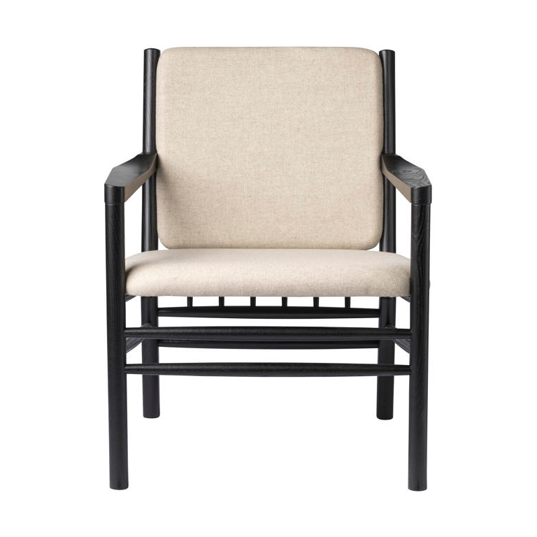 FDB Møbler J147 Armchair fåtölj Oak black painted-beige