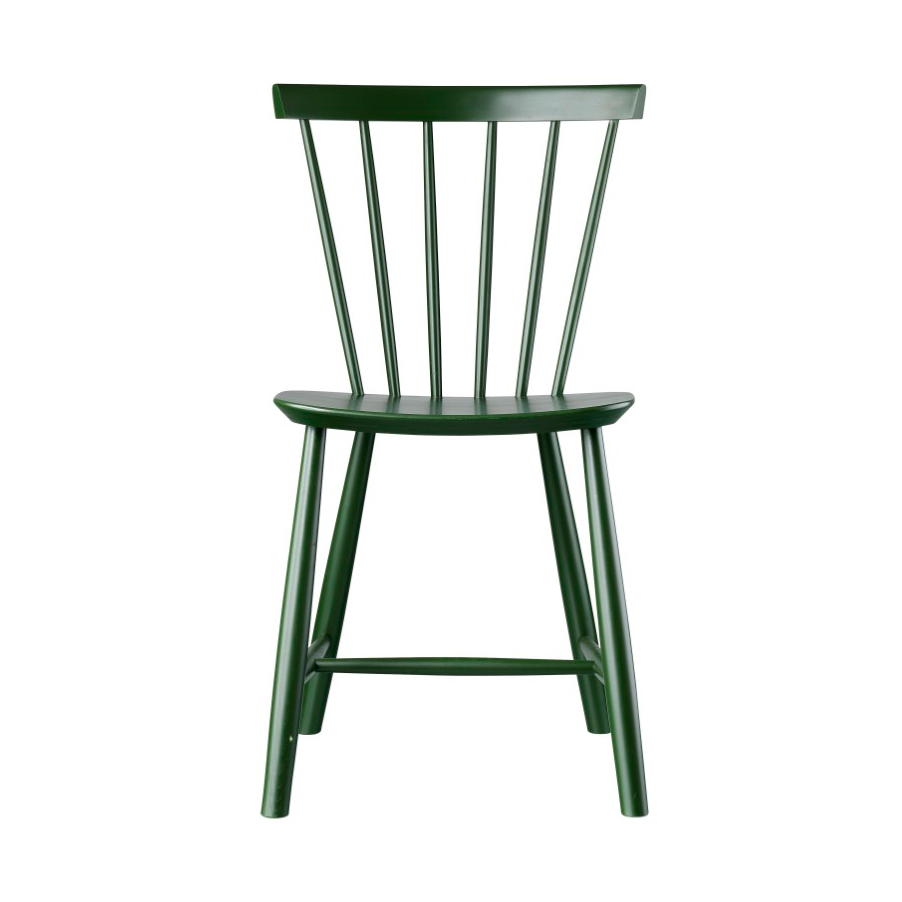 FDB Møbler J46 stol Beech bottle green painted