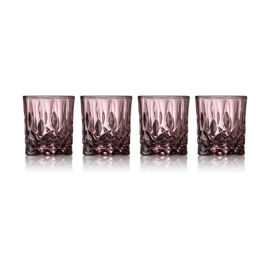 Lyngby Glas Sorrento shotglas 4 cl 4-pack Pink