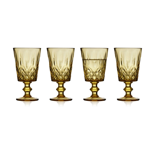 Lyngby Glas Sorrento vinglas 29 cl 4-pack Amber