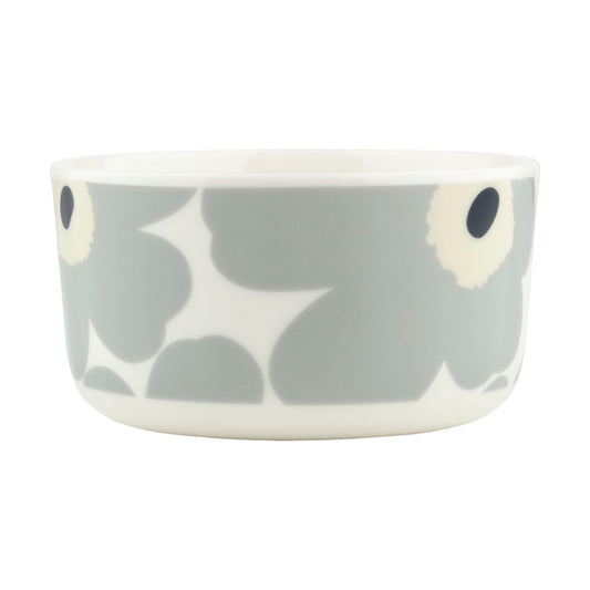 Marimekko Unikko skål 5 dl White-light grey-sand-dark blue