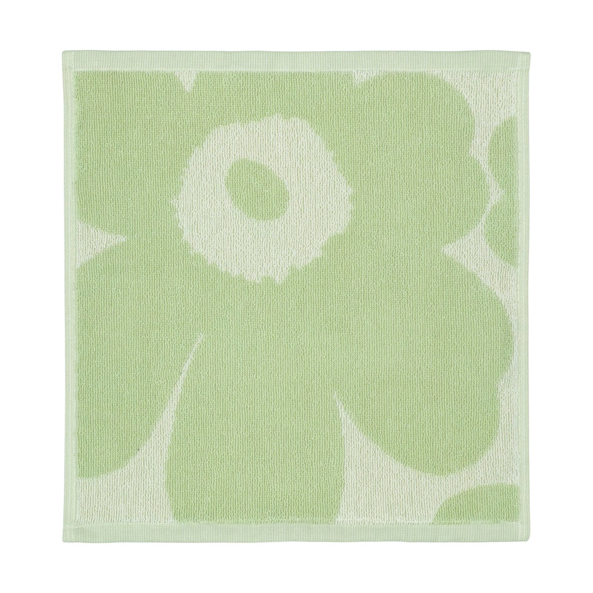 Marimekko Unikko Mini handduk 30x30 cm Off white-sage