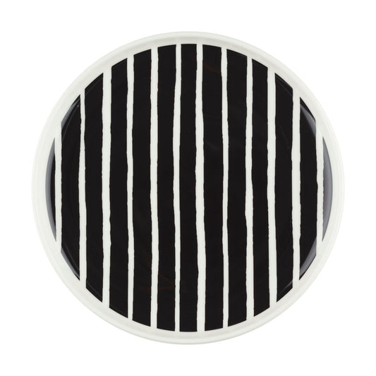 Marimekko Oiva Piccolo tallrik Ø20 cm White-black